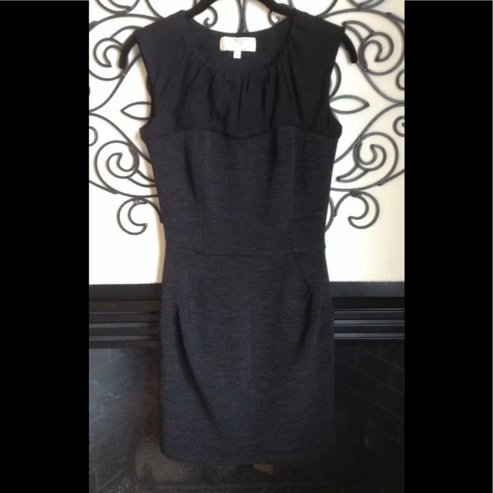 VANESSA BRUNO ATHE stretch 2 dress charcoal